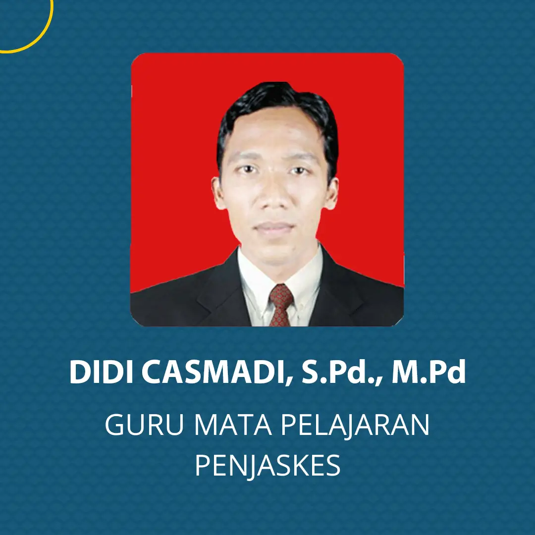 Didi Casmadi, S.Pd., M.Pd - Guru Penjaskes