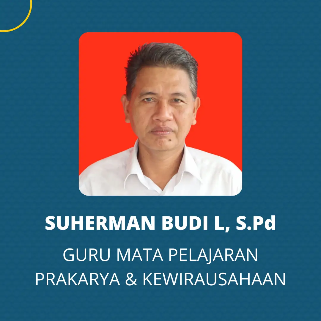 Suherman Budi Laksana, S.Pd - Guru Prakarya & Kewirausahaan