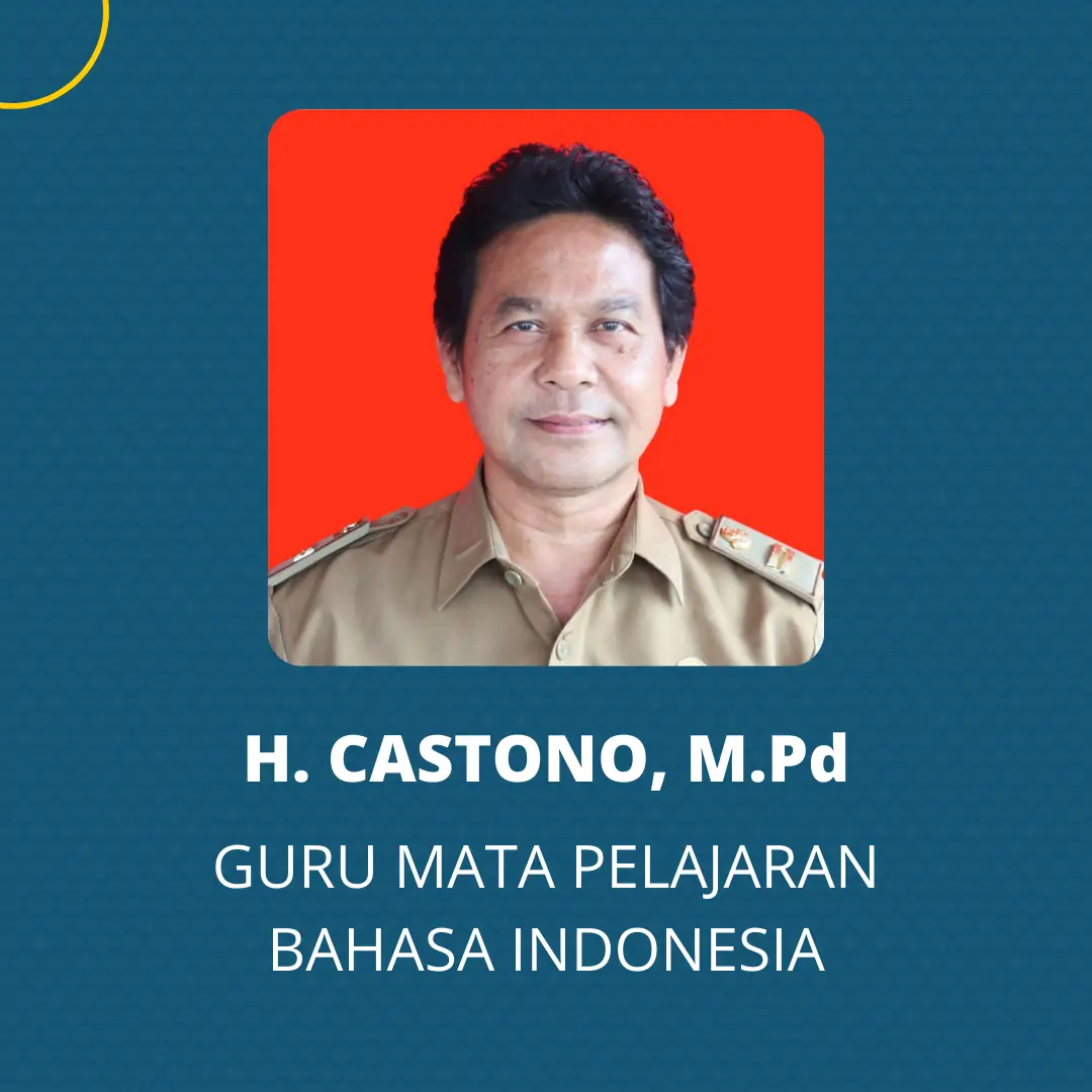 H. Castono, M.Pd - Guru Bahasa Indonesia
