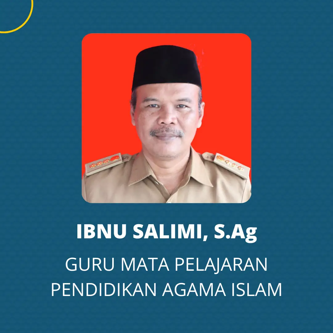 Ibnu Salimi, S.Ag - Guru Pendidikan Agama Islam