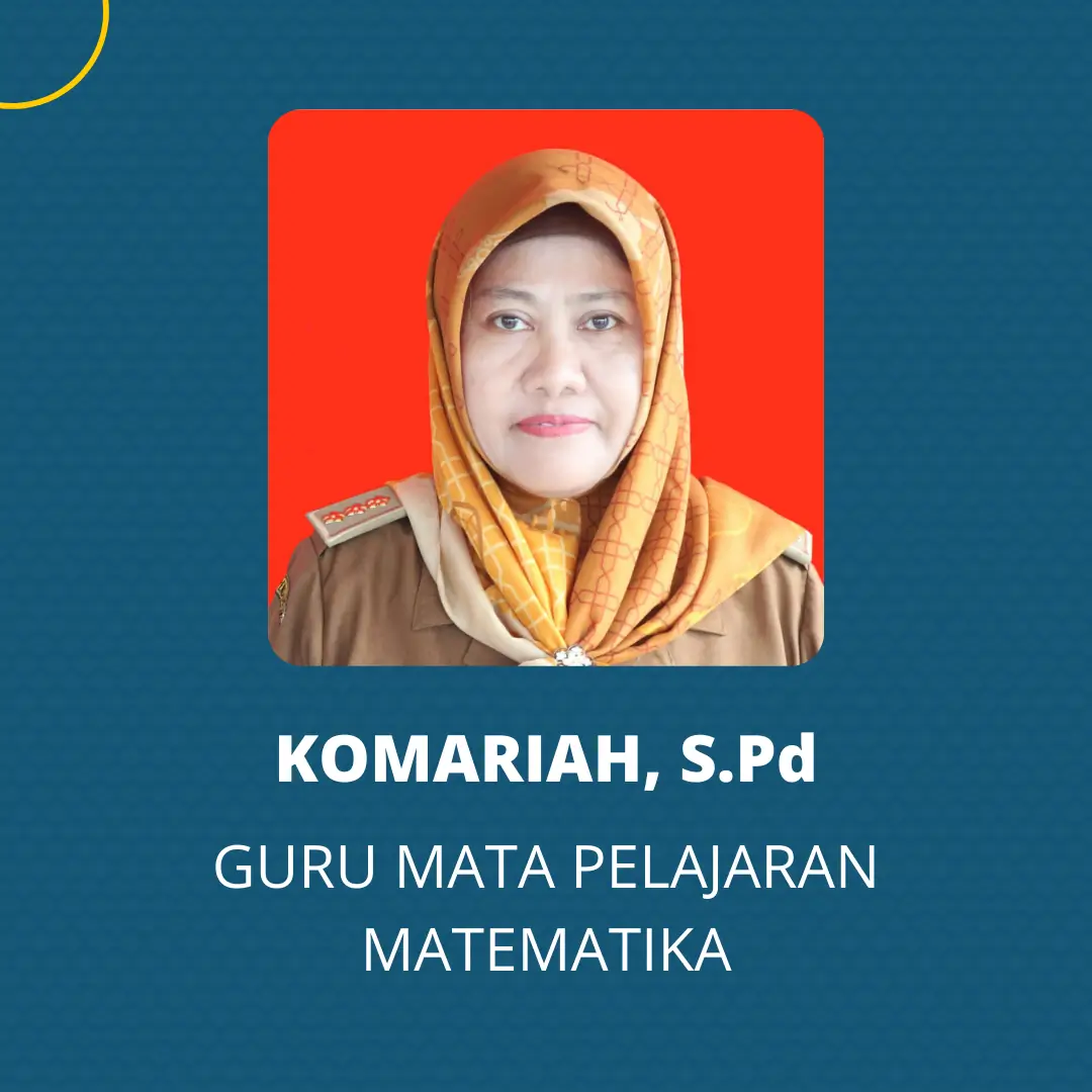 Komariah, S.Pd - Guru Matematika