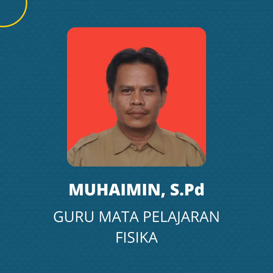 Muhaimin, S.Pd - Guru Fisika