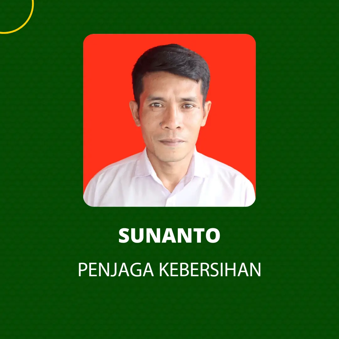 Sunanto - Penjaga Kebersihan