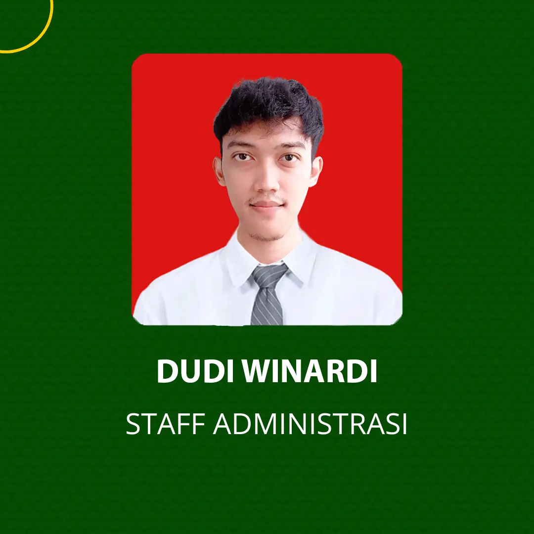 Dudi Winardi - Staff Administrasi
