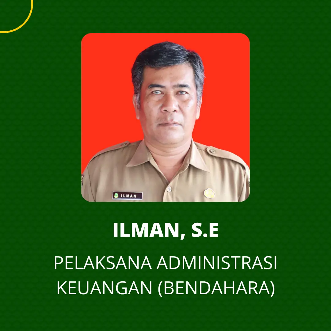 Ilman, S.E - Pelaksana Administrasi Keuangan