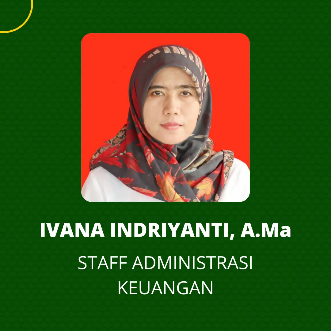 Ivana Indriyanti, A.Ma - Staff Administrasi Keuangan