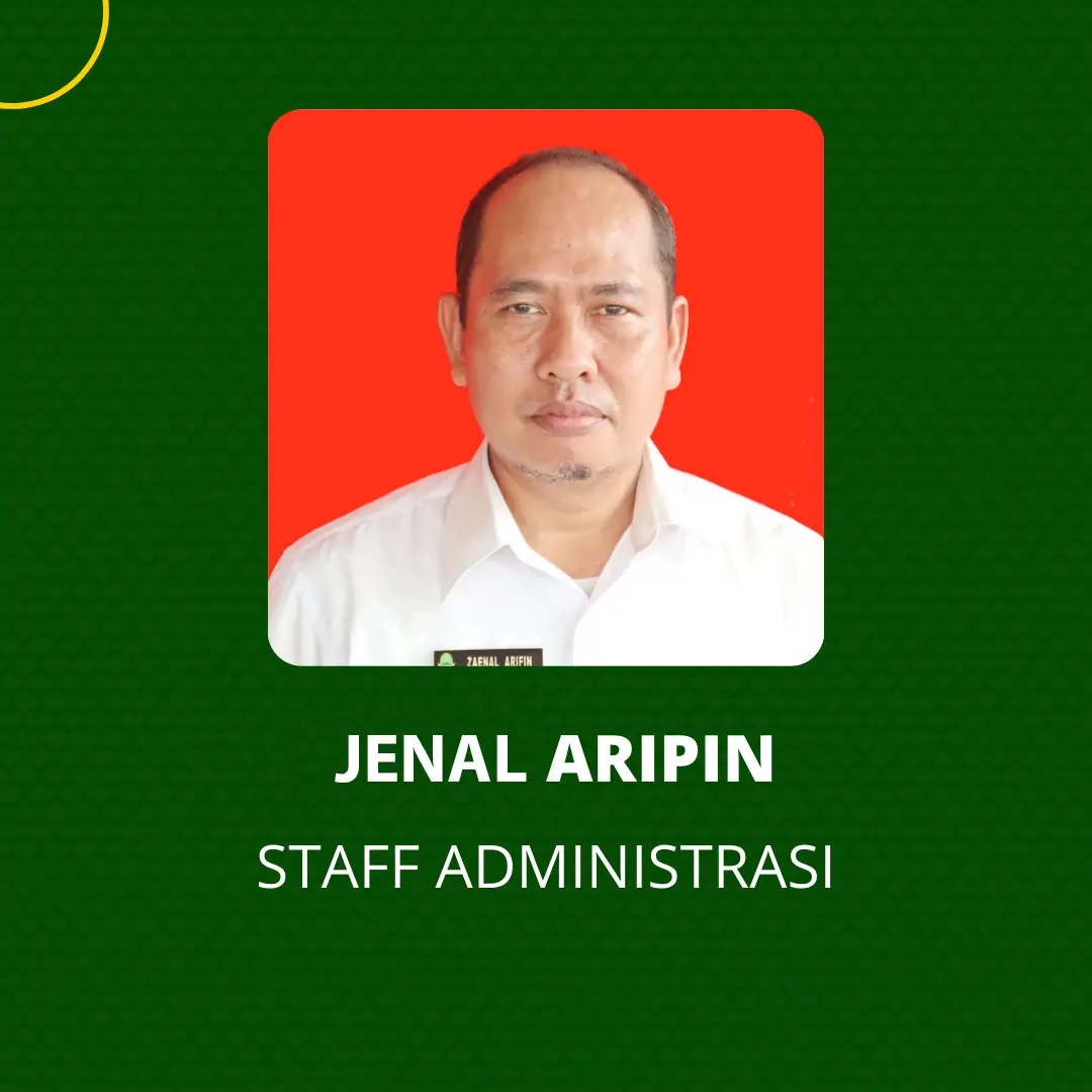 Jenal Aripin - Staff Administrasi
